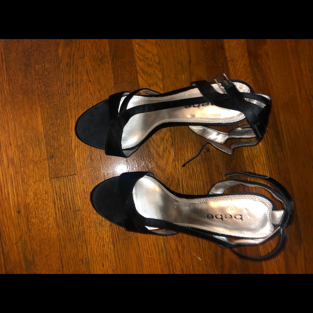 Black Bebe heels